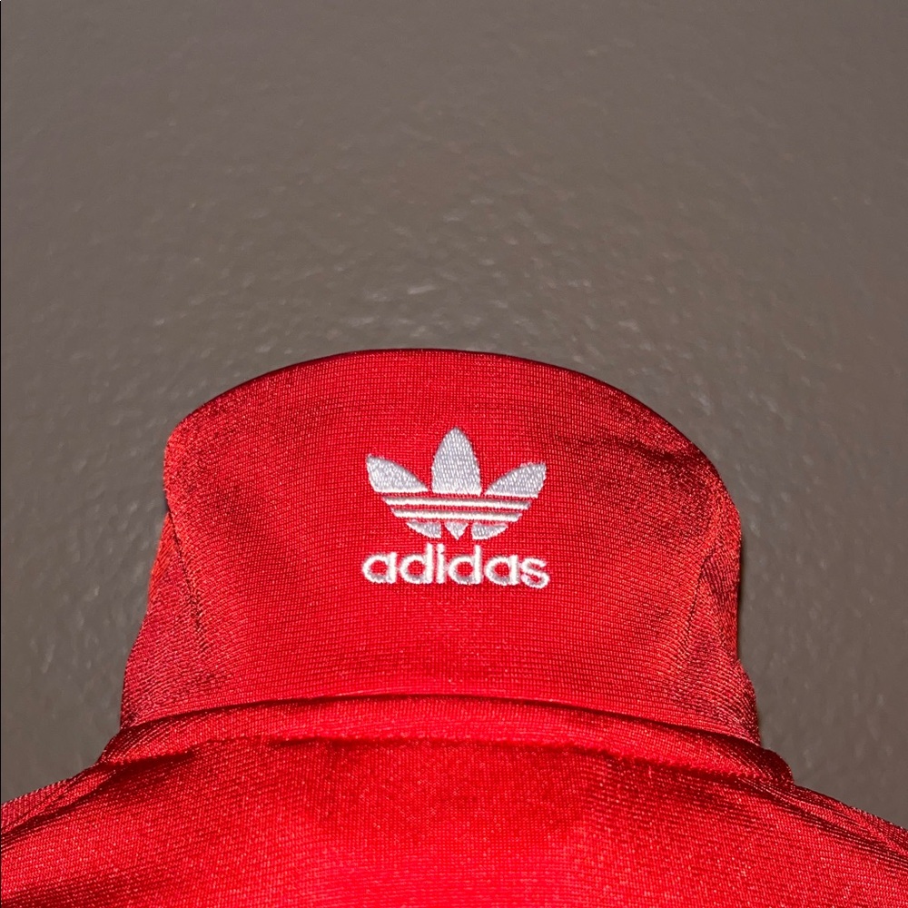 Adidas Men's Red and Blue Lightweight Jacket - Picture 5 of 13